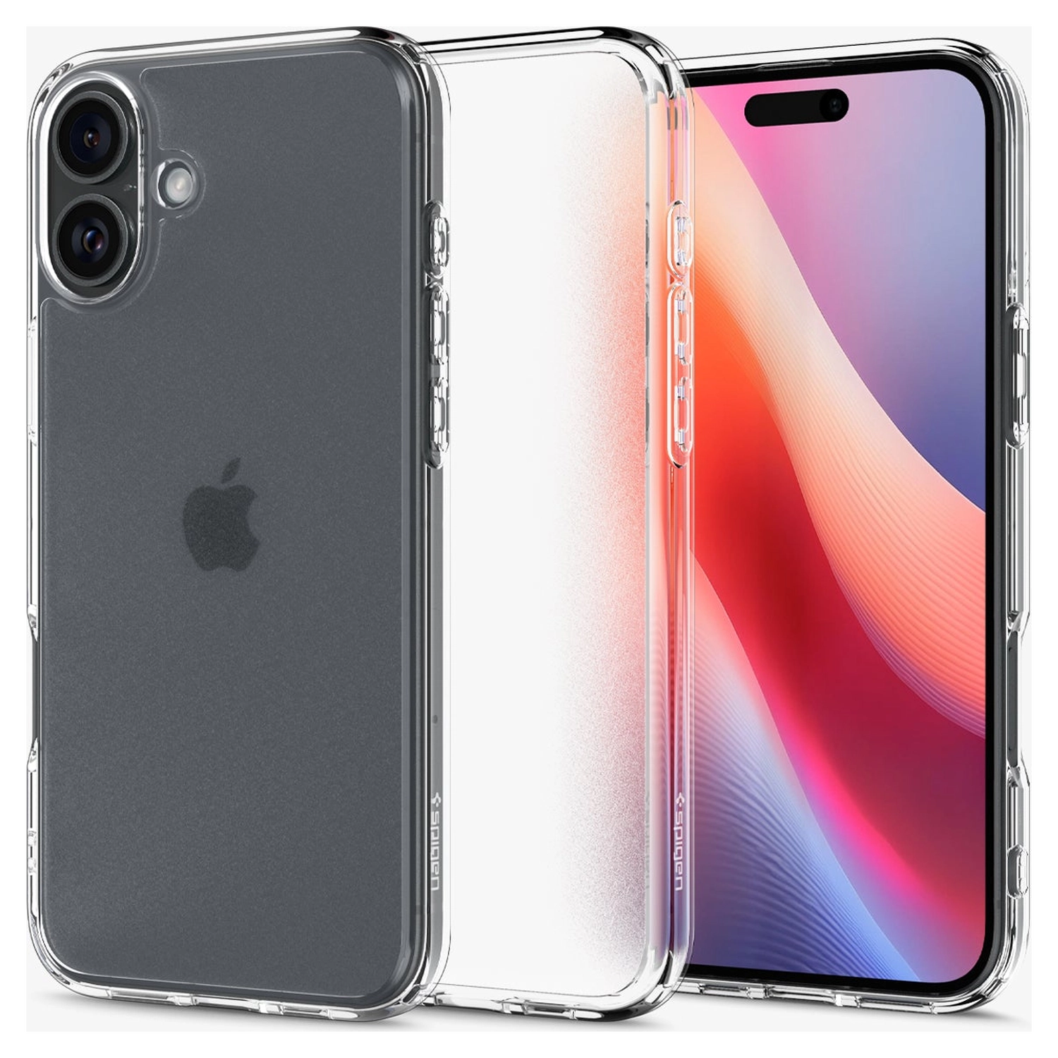 Spigen Ultra Hybrid Apple iPhone 16 Plus Hoesje Back Cover Frost Transparant afbeelding 1