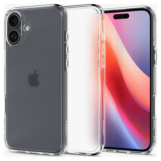 Spigen Ultra Hybrid Apple iPhone 16 Plus Hoesje Back Cover Frost Transparant afbeelding 1