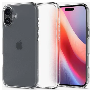 Spigen Ultra Hybrid Apple iPhone 16 Plus Hoesje Back Cover Frost Transparant