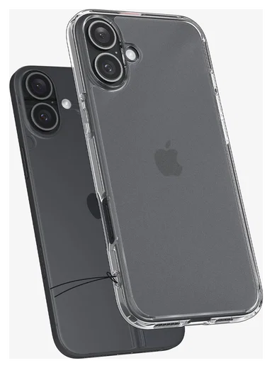Spigen Ultra Hybrid Apple iPhone 16 Plus Hoesje Back Cover Frost Transparant afbeelding 8