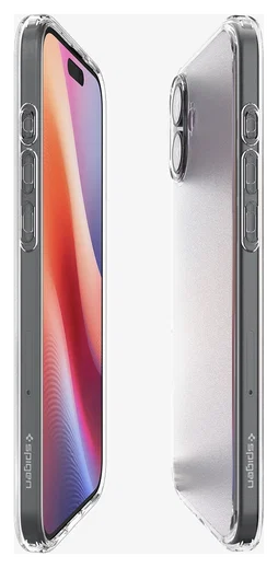 Spigen Ultra Hybrid Apple iPhone 16 Plus Hoesje Back Cover Frost Transparant afbeelding 9