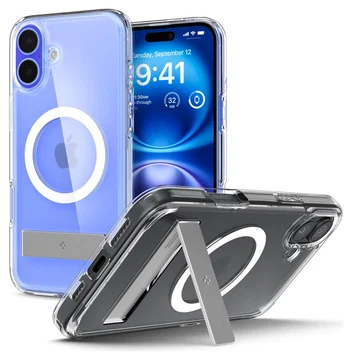 Spigen Ultra Hybrid S MagFit Apple iPhone 16 Plus Hoesje Back Cover Transparant