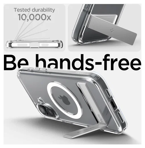 Spigen Ultra Hybrid S MagFit Apple iPhone 16 Plus Hoesje Back Cover Transparant afbeelding 3
