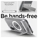 Spigen Ultra Hybrid S MagFit Apple iPhone 16 Plus Hoesje Back Cover Transparant afbeelding 3