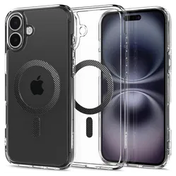 Spigen Ultra Hybrid MagFit Apple iPhone 16 Plus Hoesje MagSafe Carbon Fiber afbeelding