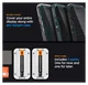 Spigen EZ Fit GLAS.tR Apple iPhone 15 Plus Privacy Glass 1-Pack afbeelding 6