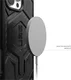UAG Monarch Pro MagSafe iPhone 16 Pro Max Hoesje + Ring Standaard Zwart afbeelding 4