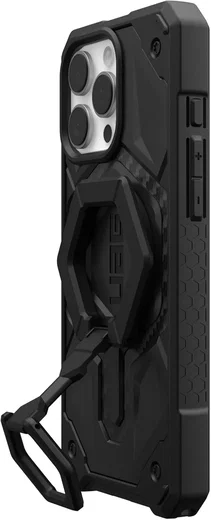 UAG Monarch Pro MagSafe iPhone 16 Pro Max Hoesje + Ring Standaard Zwart afbeelding 7