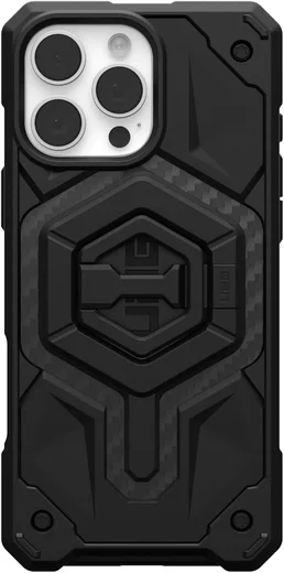 UAG Monarch Pro MagSafe iPhone 16 Pro Max Hoesje + Ring Standaard Zwart afbeelding 9