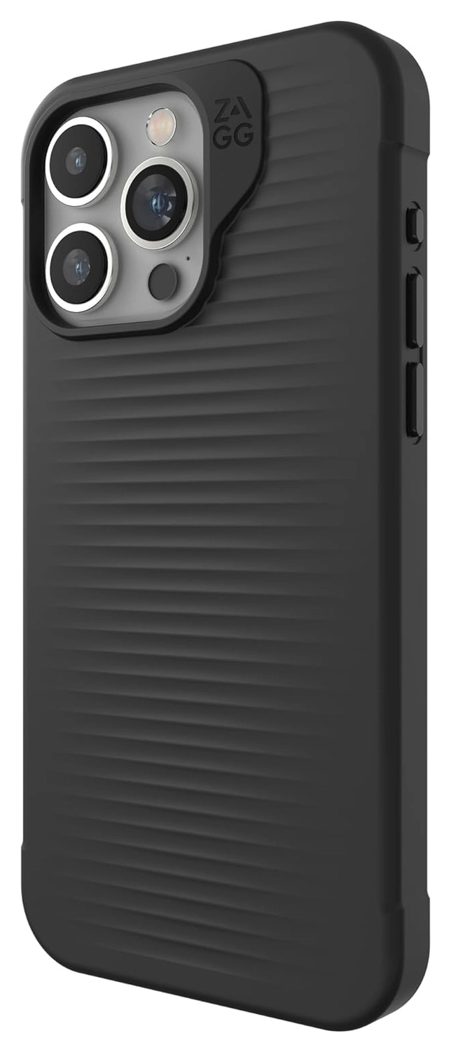 ZAGG Luxe Apple iPhone 15 Pro Max Hoesje Back Cover 3M Valbescherming Zwart afbeelding 1