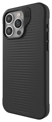 ZAGG Luxe Apple iPhone 15 Pro Max Hoesje Back Cover 3M Valbescherming Zwart afbeelding 1