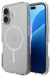 ZAGG Crystal Palace Snap Apple iPhone 16 Hoesje MagSafe Back Cover Transparant afbeelding