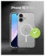 ZAGG Crystal Palace Snap Apple iPhone 16 Hoesje MagSafe Back Cover Transparant afbeelding 5