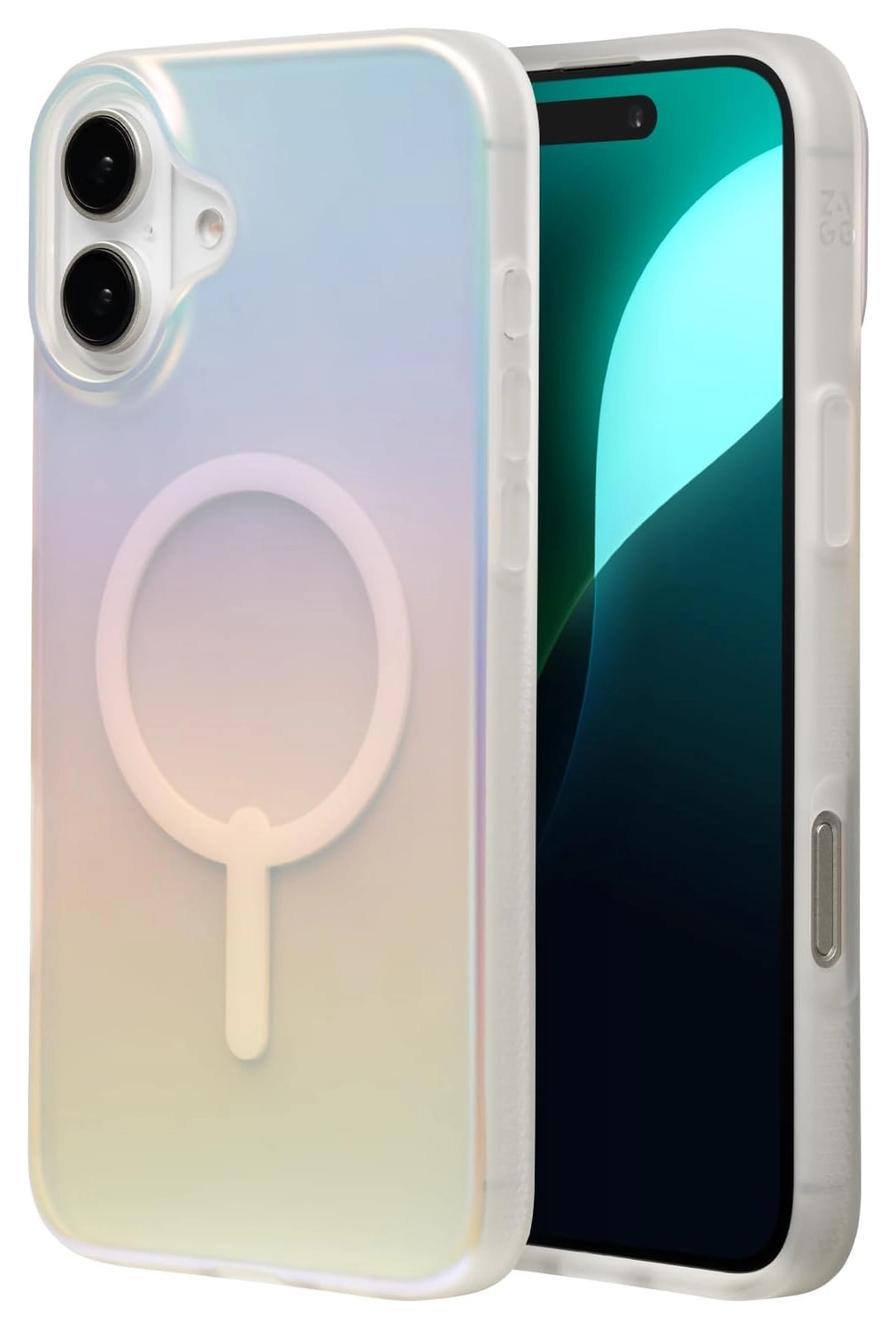 ZAGG Milan Snap Apple iPhone 16 Plus Hoesje MagSafe Back Cover Iridescent afbeelding 1