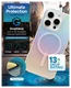 ZAGG Milan Snap Apple iPhone 16 Plus Hoesje MagSafe Back Cover Iridescent afbeelding 3