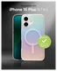 ZAGG Milan Snap Apple iPhone 16 Plus Hoesje MagSafe Back Cover Iridescent afbeelding 5