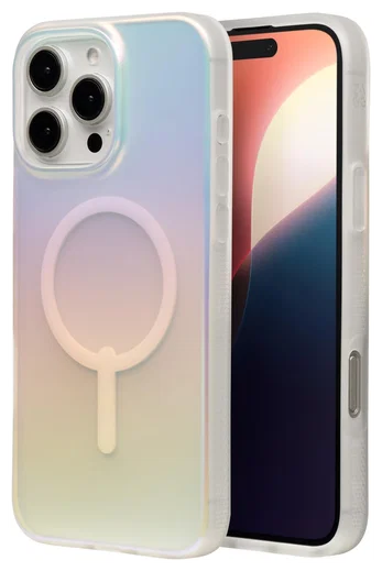 ZAGG Milan Snap Apple iPhone 16 Pro Max Hoesje MagSafe Back Cover Iridescent afbeelding 1