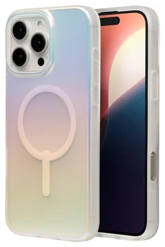 ZAGG Milan Snap Apple iPhone 16 Pro Max Hoesje MagSafe Back Cover Iridescent
