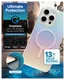 ZAGG Milan Snap Apple iPhone 16 Pro Max Hoesje MagSafe Back Cover Iridescent afbeelding 3