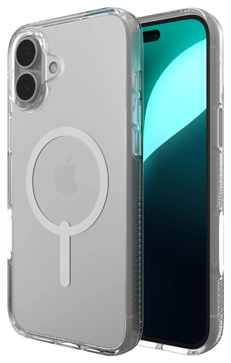 ZAGG Crystal Palace Snap iPhone 16 Plus Hoesje MagSafe Back Cover Transparant afbeelding 1