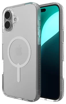 ZAGG Crystal Palace Snap iPhone 16 Plus Hoesje MagSafe Back Cover Transparant