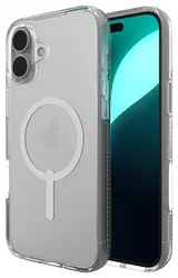 ZAGG Crystal Palace Snap iPhone 16 Plus Hoesje MagSafe Back Cover Transparant afbeelding