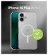 ZAGG Crystal Palace Snap iPhone 16 Plus Hoesje MagSafe Back Cover Transparant afbeelding 5