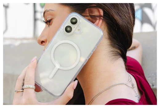 ZAGG Crystal Palace Snap iPhone 16 Plus Hoesje MagSafe Back Cover Transparant afbeelding 7