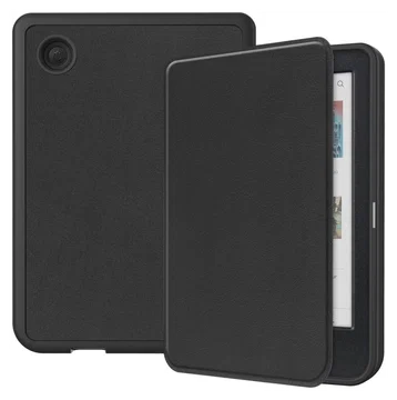 Kobo Clara Colour / Clara BW Hoes Book Case Beschermhoes Zwart