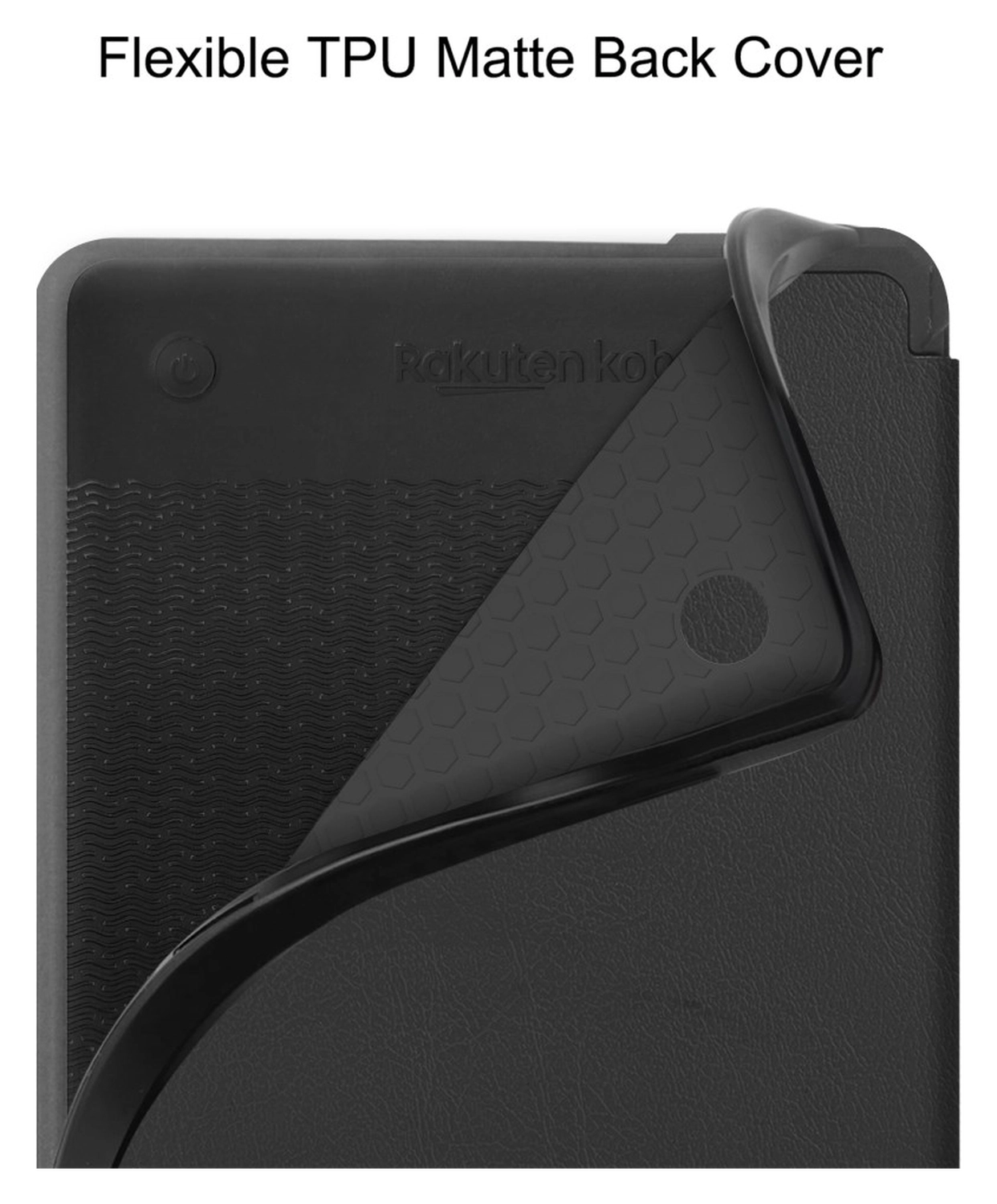 Kobo Clara Colour / Clara BW Hoes Book Case Beschermhoes Zwart afbeelding 6