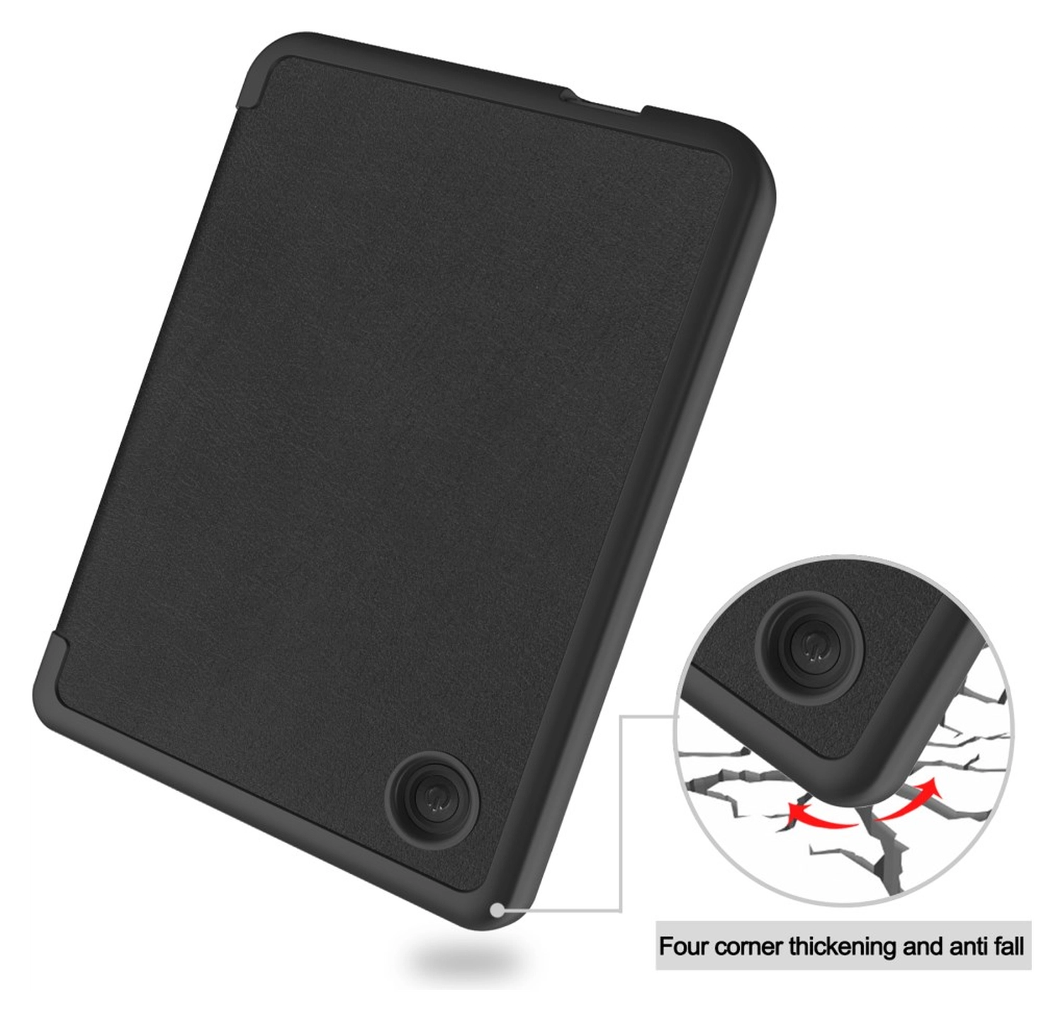 Kobo Clara Colour / Clara BW Hoes Book Case Beschermhoes Zwart afbeelding 7