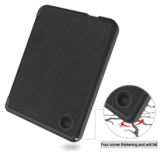 Kobo Clara Colour / Clara BW Hoes Book Case Beschermhoes Zwart afbeelding 7