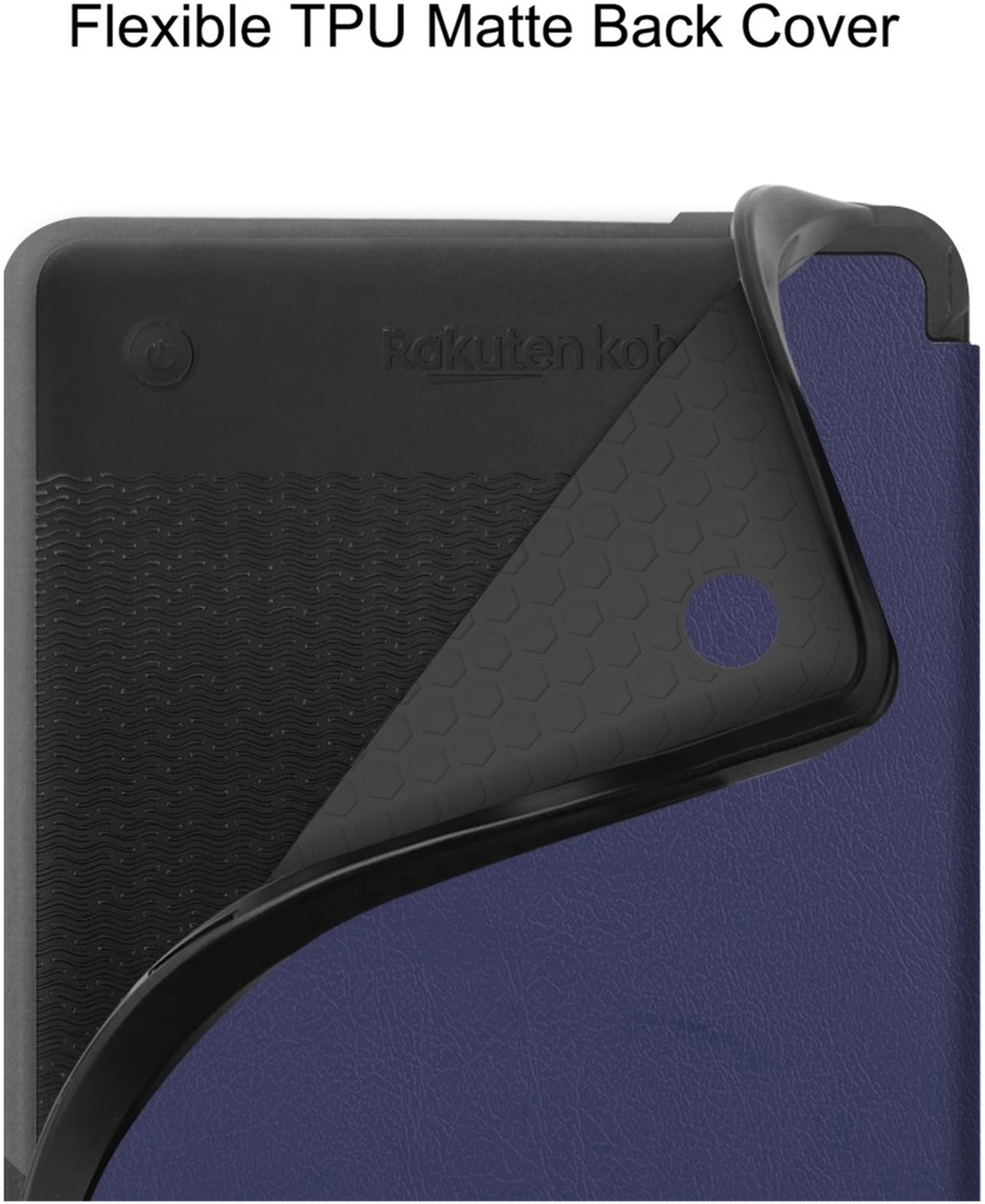 Kobo Clara Colour / Clara BW Hoes Book Case Beschermhoes Blauw afbeelding 6