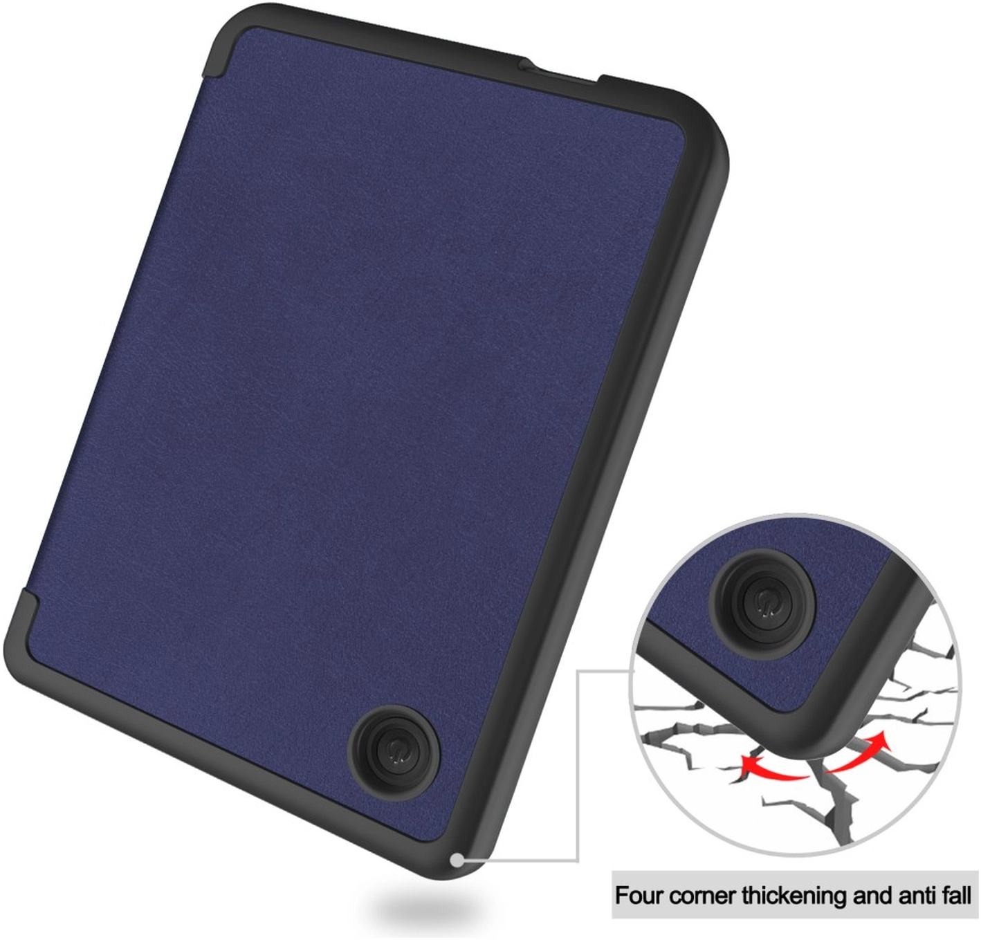Kobo Clara Colour / Clara BW Hoes Book Case Beschermhoes Blauw afbeelding 7