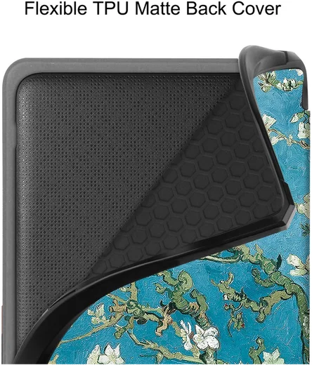 Kobo Libra Colour Hoes Book Case met Flower Print afbeelding 4