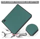 Kobo Libra Colour / Libra 2 Hoes Origami Book Case met Standaard Groen afbeelding 5