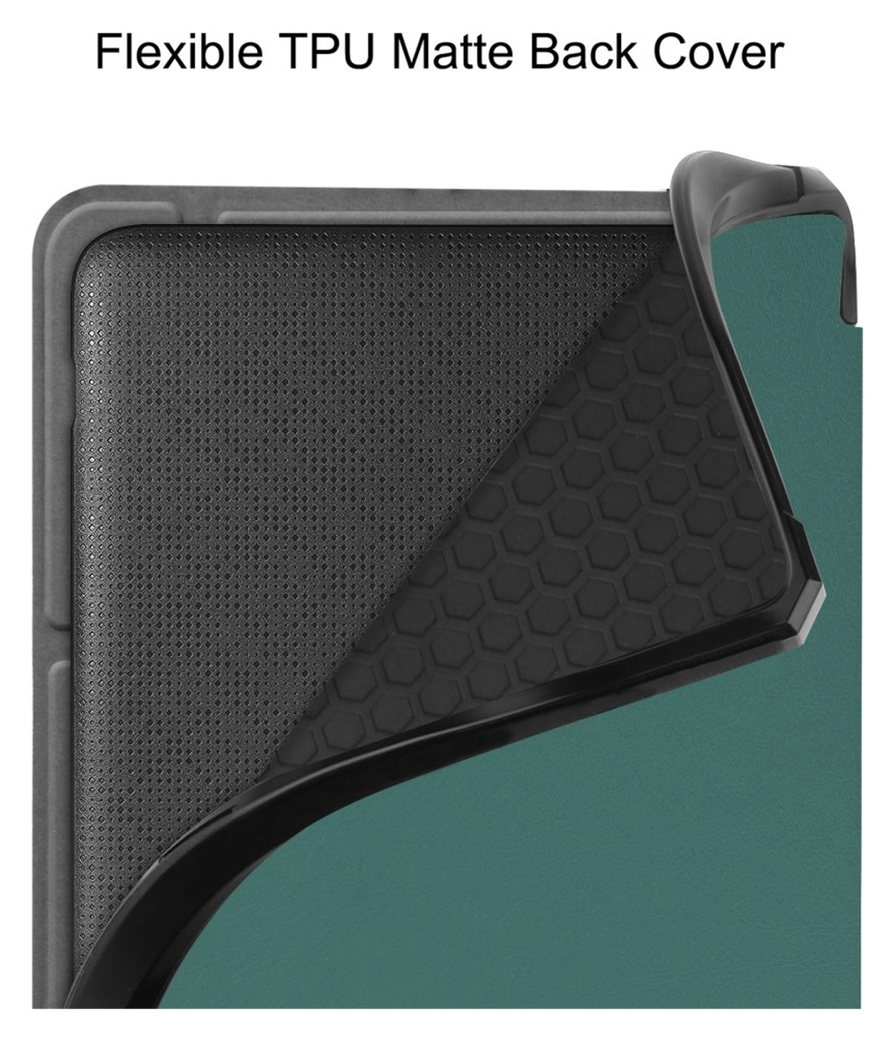 Kobo Libra Colour / Libra 2 Hoes Origami Book Case met Standaard Groen afbeelding 6