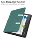 Kobo Libra Colour / Libra 2 Hoes Origami Book Case met Standaard Groen afbeelding 8