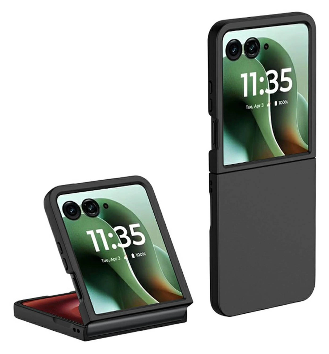 Motorola Razr 60 Ultra Hoesje Dun Schokbestendige Hard Case Back Cover Zwart afbeelding 1