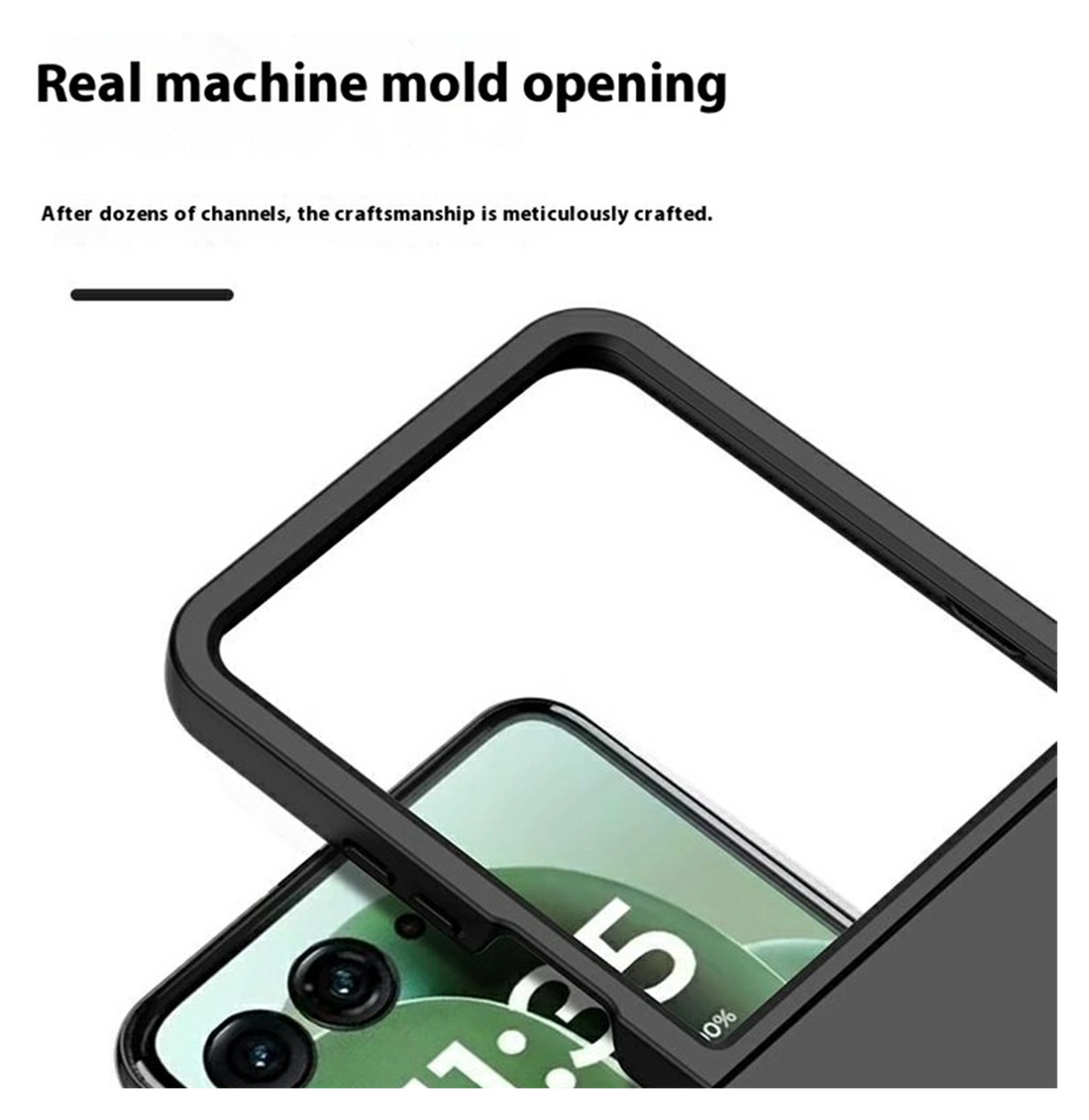 Motorola Razr 60 Ultra Hoesje Dun Schokbestendige Hard Case Back Cover Groen afbeelding 4
