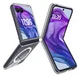 Motorola Razr 60 Ultra Hoesje met MagSafe Acryl Back Cover Transparant afbeelding 1