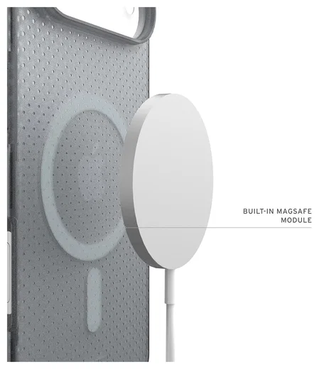 UAG Dot Apple iPhone Air Hoesje MagSafe Back Cover Ash afbeelding 5