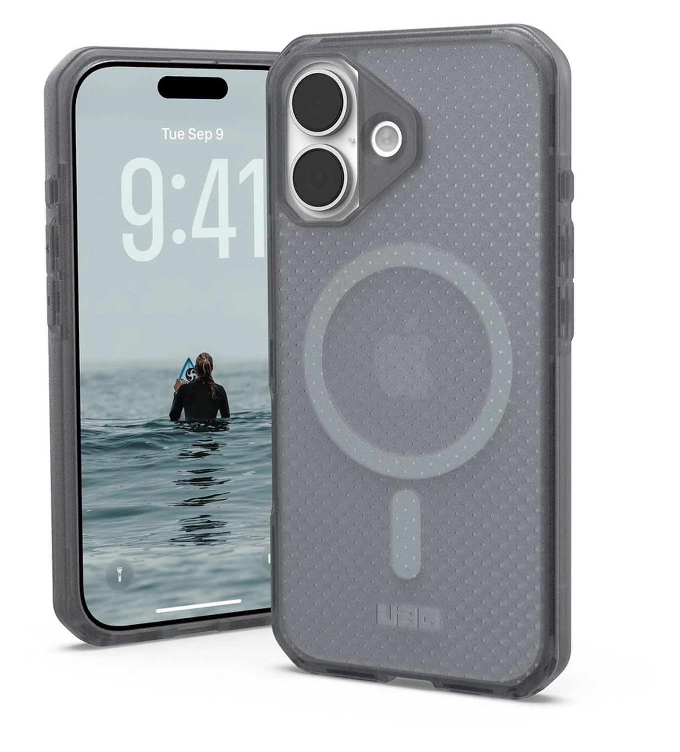 UAG Dot Apple iPhone 17 Hoesje MagSafe Back Cover Ash afbeelding 1