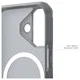 UAG Dot Apple iPhone 17 Hoesje MagSafe Back Cover Ash afbeelding 7