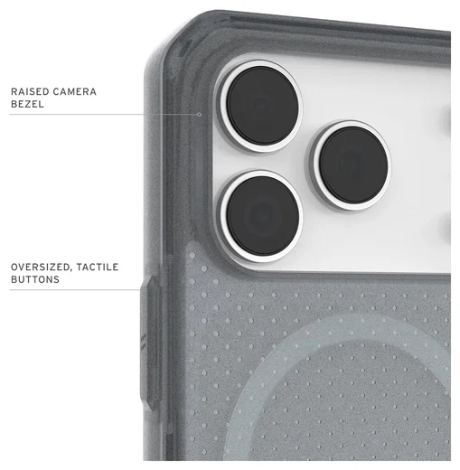 UAG Dot Apple iPhone 17 Pro Hoesje MagSafe Back Cover Ash afbeelding 6