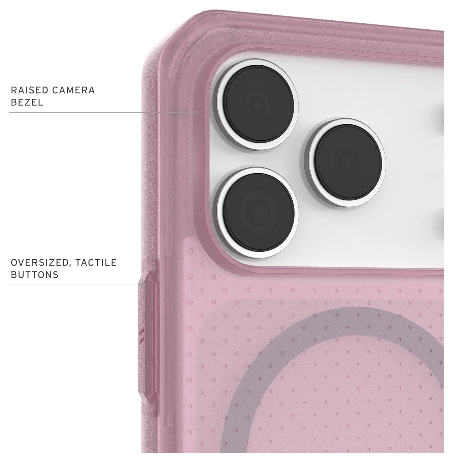 UAG Dot Apple iPhone 17 Pro Hoesje MagSafe Back Cover Paars afbeelding 6