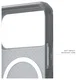 UAG Dot Apple iPhone 17 Pro Max Hoesje MagSafe Back Cover Ash afbeelding 7