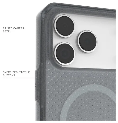 UAG Dot Apple iPhone 17 Pro Max Hoesje MagSafe Back Cover Ash afbeelding 6
