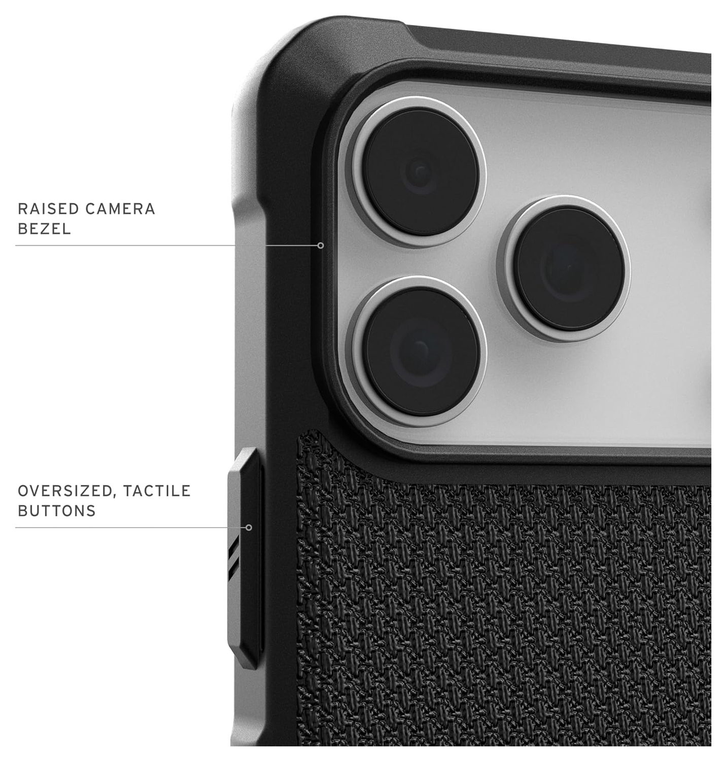 UAG Metropolis LT iPhone 17 Pro Hoesje MagSafe Back Cover Kevlar Zwart afbeelding 6