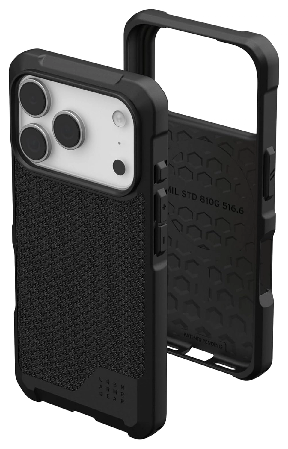 UAG Metropolis LT iPhone 17 Pro Hoesje MagSafe Back Cover Kevlar Zwart afbeelding 2